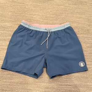 Men's Blue Swim Shorts